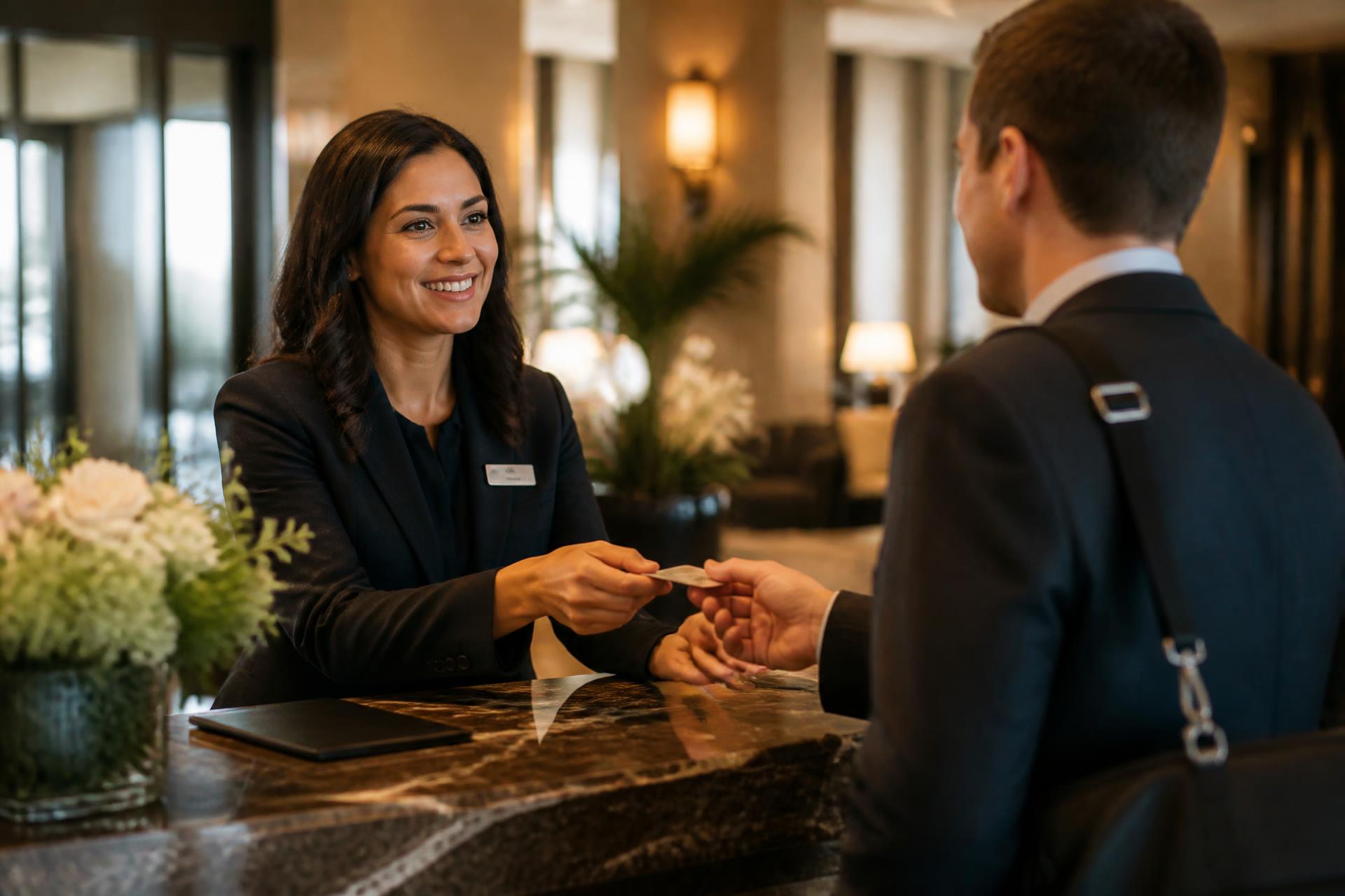 California hospitality lobby